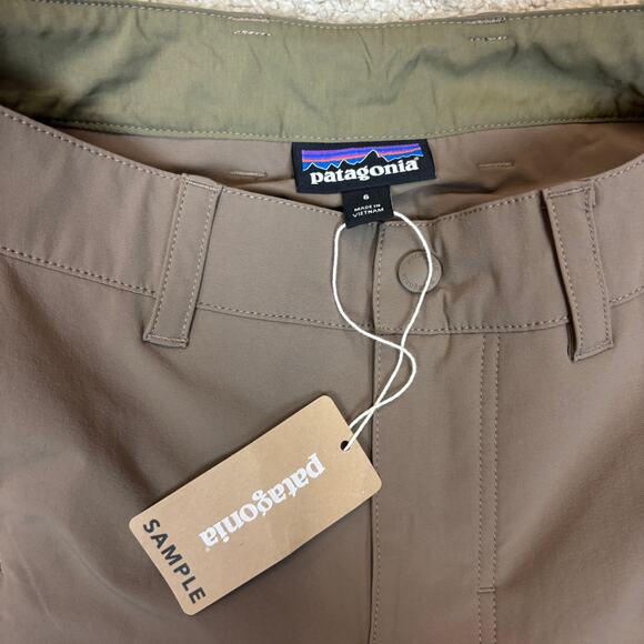 Patagonia Point Peak Trail Pants Topsoil Brown Women's 6 Granola Gorpcore - Picture 4 of 11